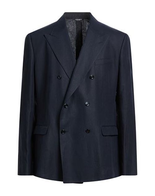 Man Blazer Midnight blue Size 34 Linen