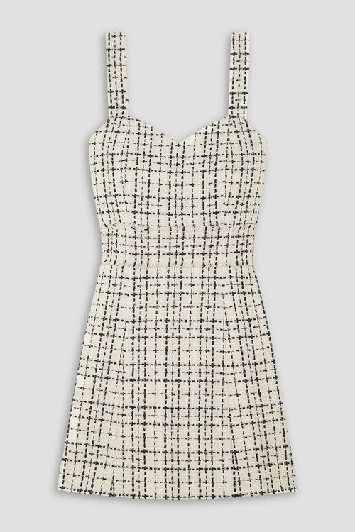 Alice Olivia - Decker tweed mini dress