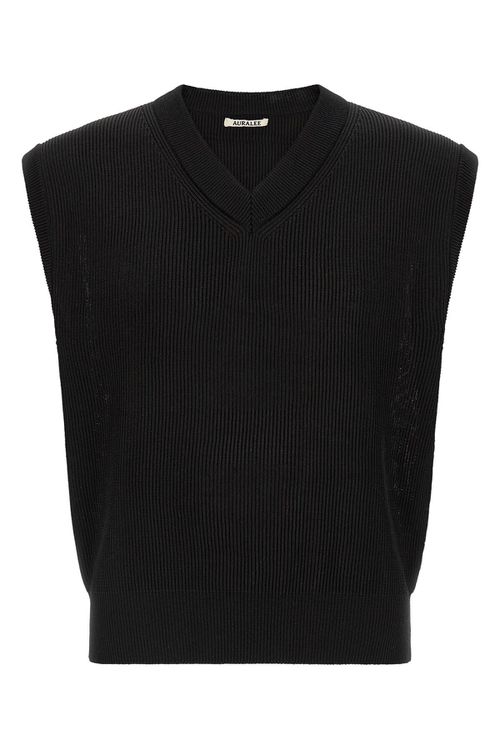 Ribbed Knit Vest