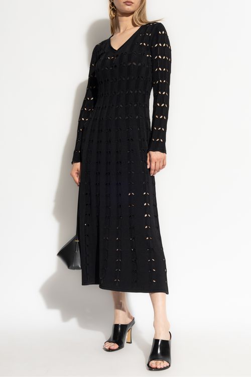 Long-sleeved Dress, Women's, Black