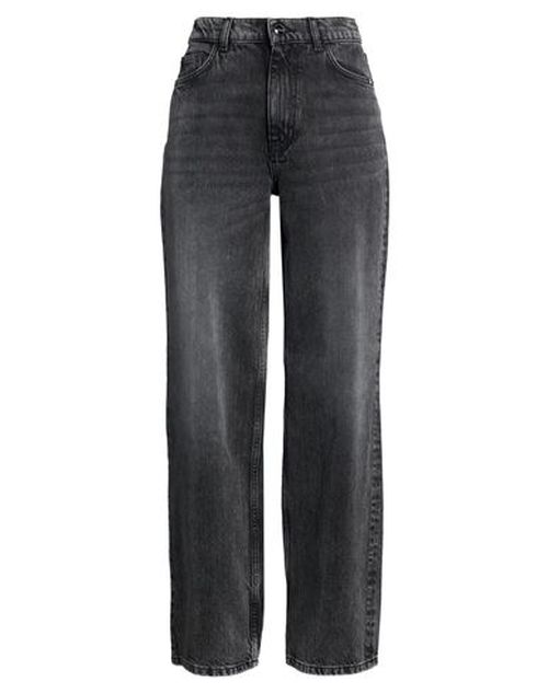 Woman Jeans Black Size 27 Cotton