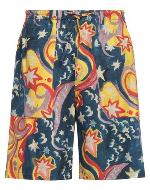 Man Shorts & Bermuda Shorts Navy Size 30 Cotton