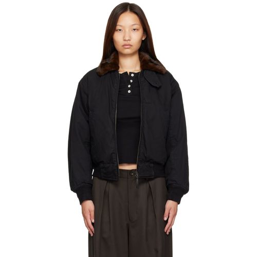 Black Maison Pilot Jacket