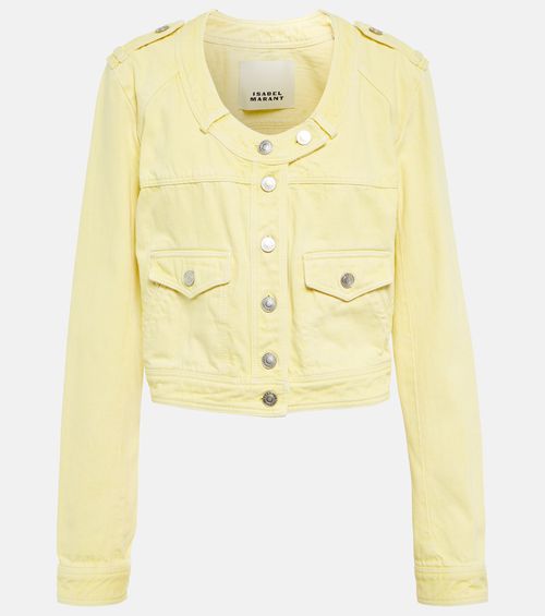 Valene cropped denim jacket