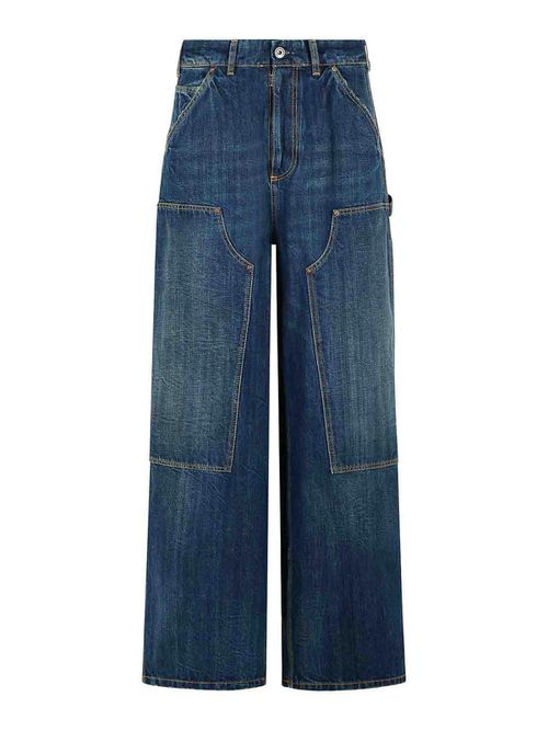 Carpenter Blue Cotton Jeans