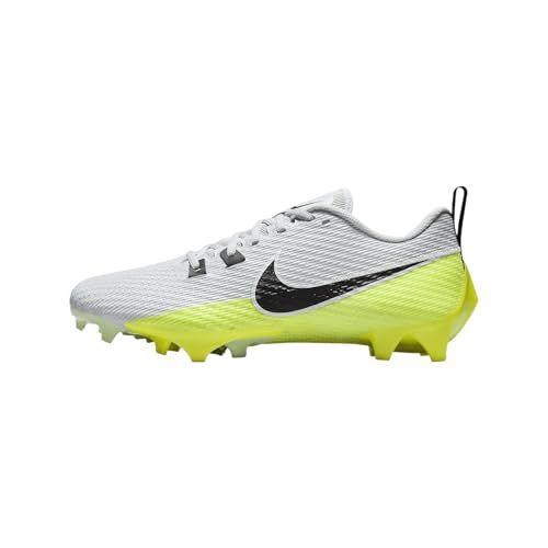 Nike Vapor Edge Speed 360 2 Men's Football Cleats (DA5455-004, Pure Platinum/Volt/Vapor Green/Black)