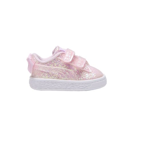 Basket Bow Metallic Slip On Sneakers (Toddler)