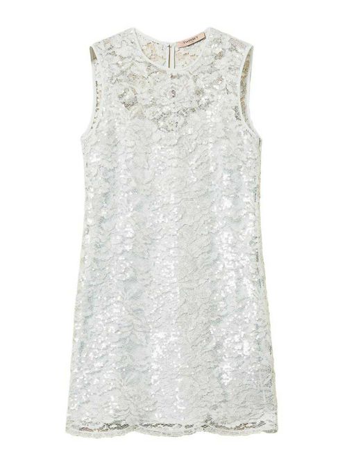 Embroidered Mini Dress