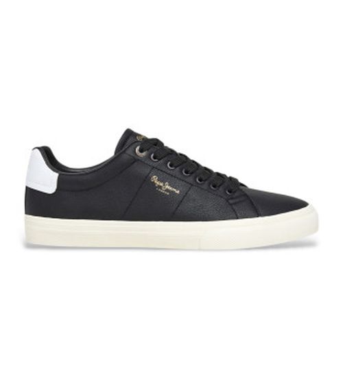 Pepe Jeans for man. PMS31076 Trainers Kenton Fresh black (43), Flat, Laces, Casual