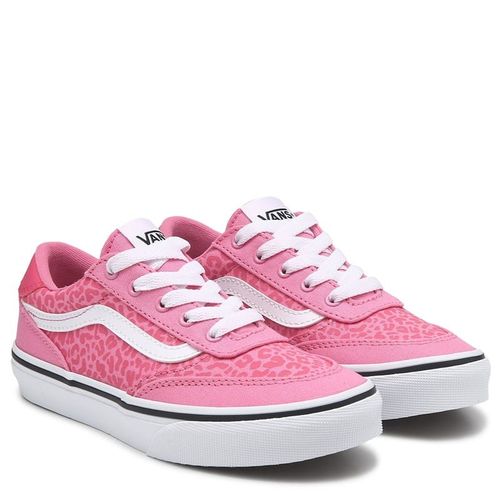 Kids' Brooklyn Low Top Sneaker Little/Big Kid Shoes (Pink/Leopard)