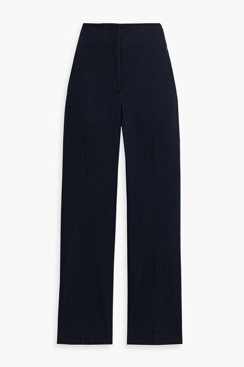 Chiara crepe slim-leg pants - Blue - US 8