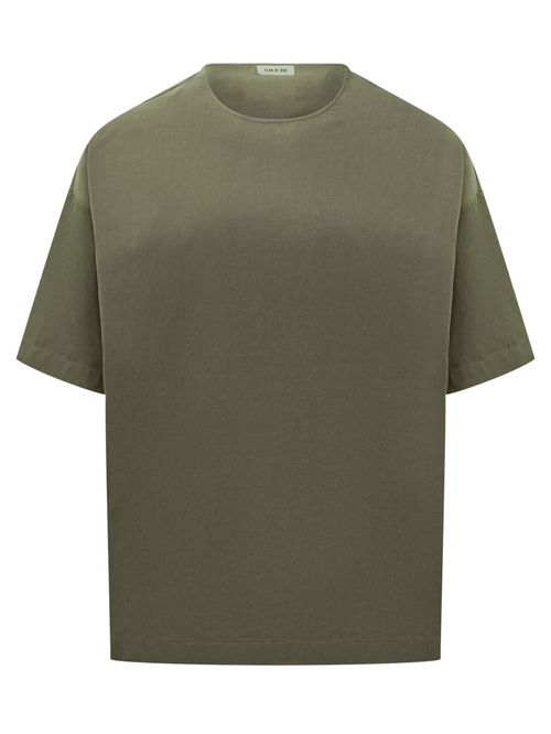 Olive Round Neck T-Shirt
