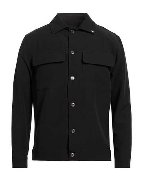 Man Shirt Black Size S Polyester, Elastane
