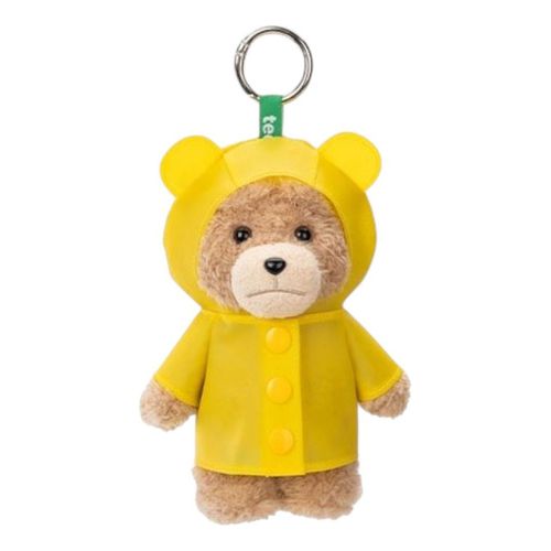 Ted2 Teddy Bear Action Plush Pendant 'Raincoat Bear'