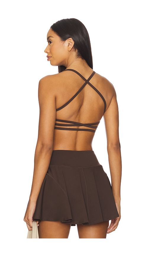 WellBeing + BeingWell MoveWell Ren Sports Bra in Brown. - XXS also in L, M, S