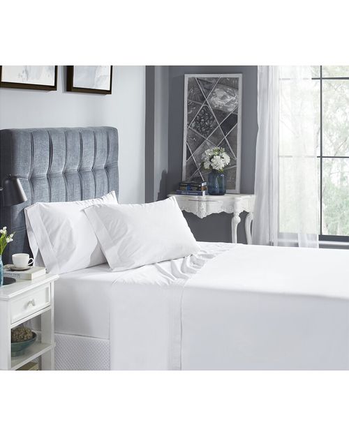 Olivia Cotton Percale 300 Thread Count Sheet Set