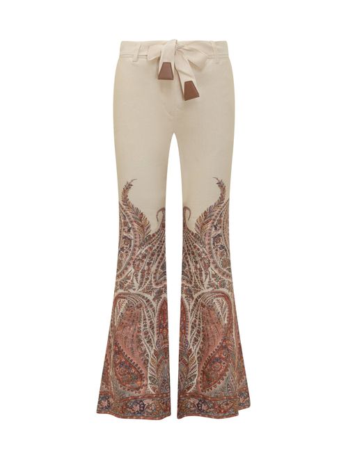 Paisley Pattern Trousers