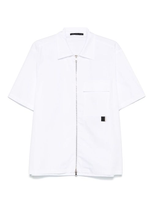Low Brand zipped shirt - White