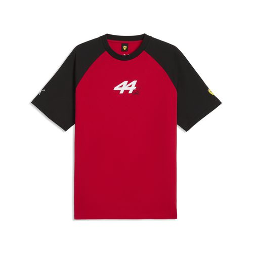 PUMA Scuderia Ferrari Men's Lewis Hamilton T-Shirt in Red