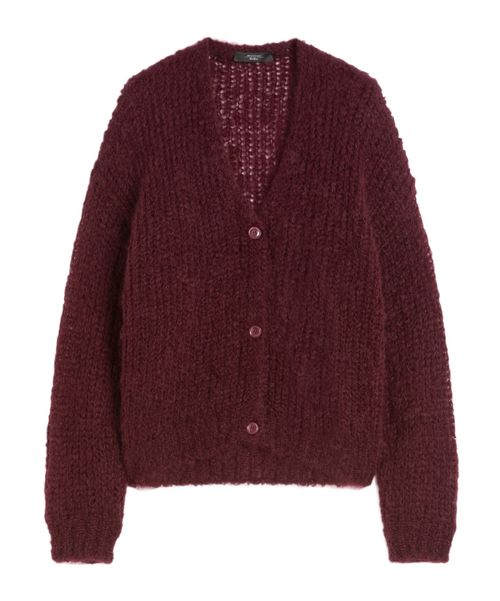 Cardigan in mohair