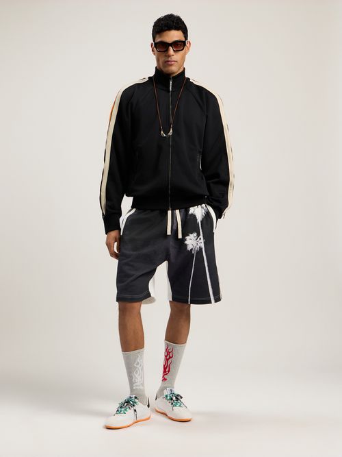 Performance Zip-up Track Jacket Man  Black