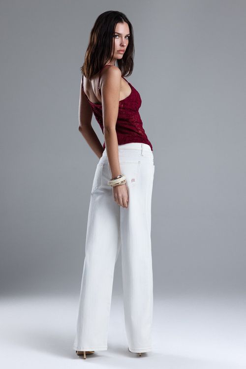 "Tropez Baggy Wide Leg Jeans