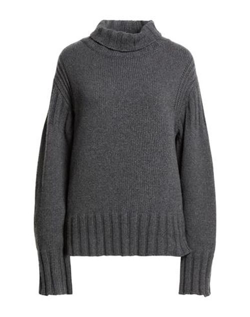 Woman Turtleneck Grey Size 2 Cashmere