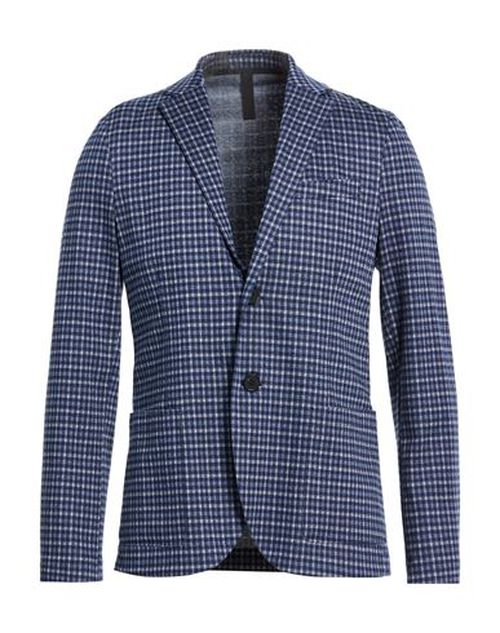 Man Blazer Navy Size 40 Cotton