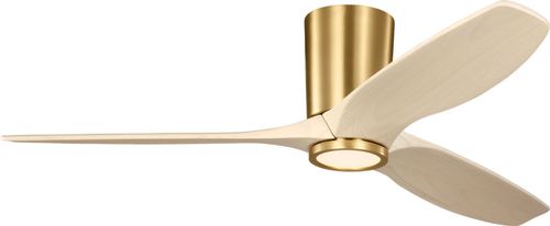 Burnished Brass 52" Ceiling Fan from the Seyra Collection