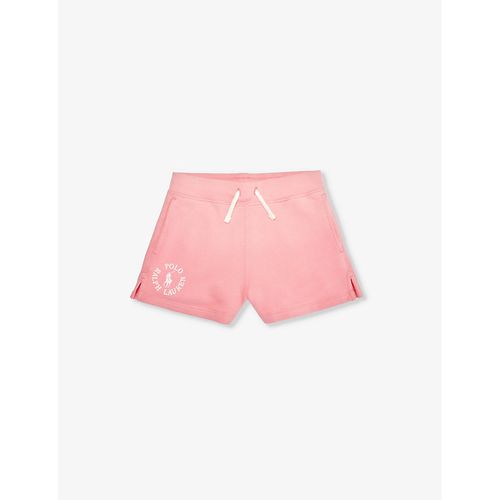 Girls Pink Kids Girls' Logo-print Cotton-jersey Shorts L
