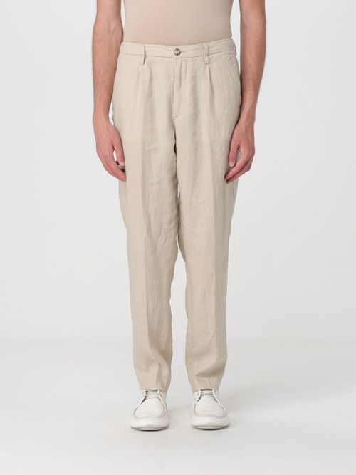 Pants Men color Beige