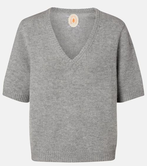 Wool and cashmere sweater