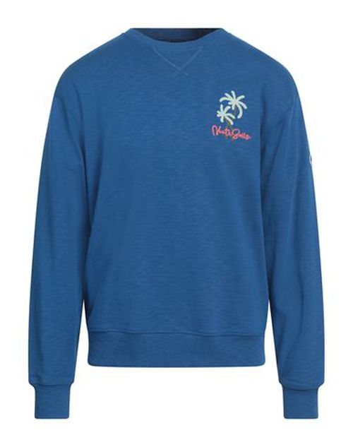 North Sails Man Sweatshirt Blue Size L Cotton