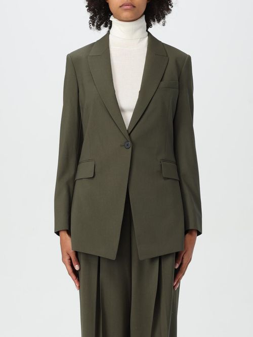 Blazer Woman color Green