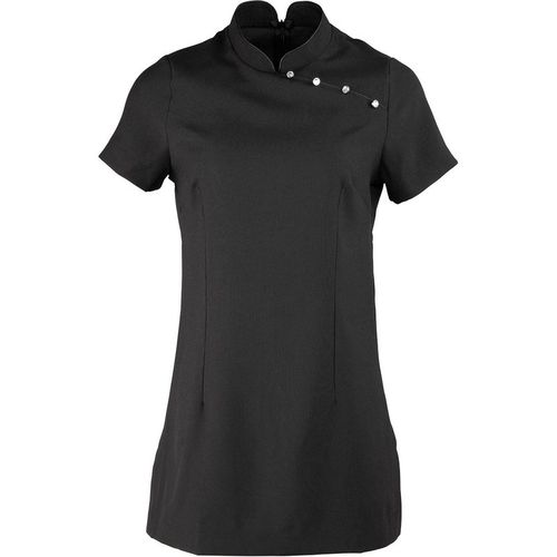 Premier Womens/Ladies Mika Short-Sleeved Tunic (Black) - Size 14 UK