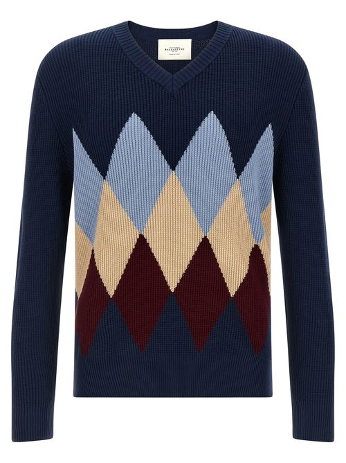 Argyle Pattern Sweater