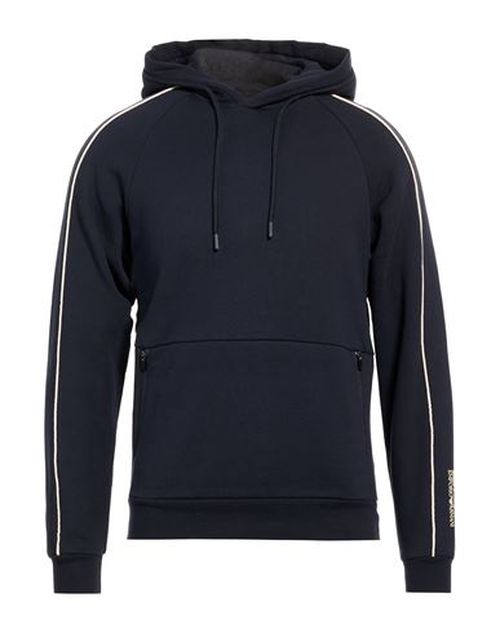 Man Sweatshirt Midnight blue Size XS Cotton