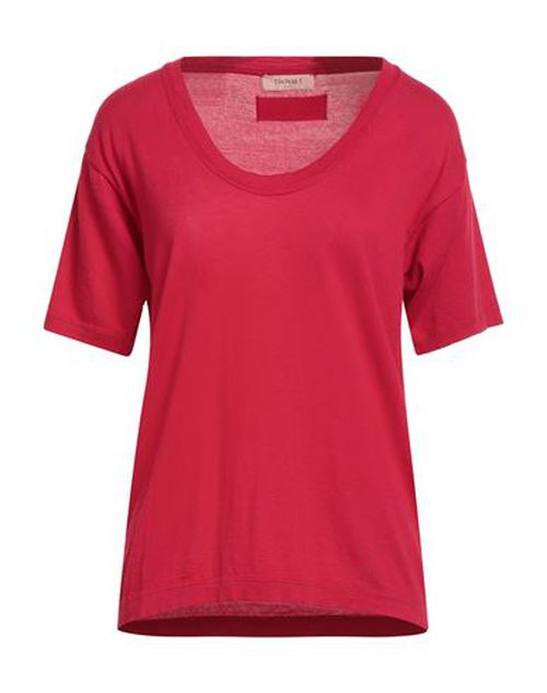 Woman Sweater Red Size XS Cotton