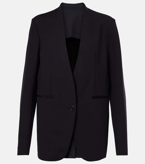 Scuba single-breasted blazer