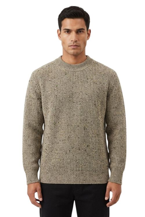 Taupe Crew Neck Sweater