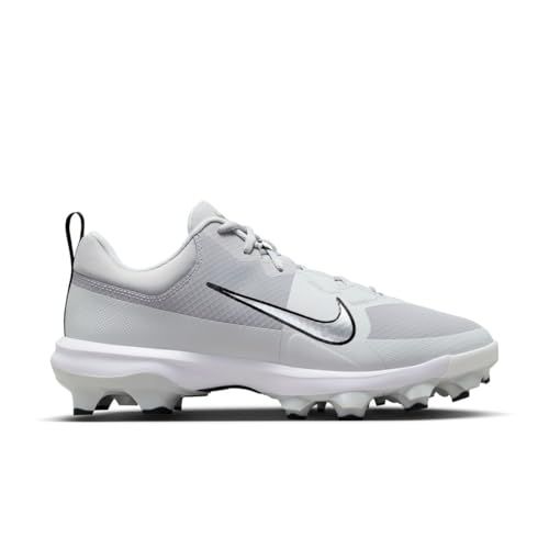 Nike Force Trout 9 Pro MCS Baseball Cleats (FZ8644-100, Summit White/Phantom/Black/Royal Pulse)