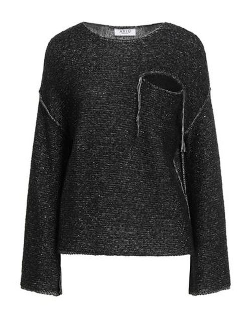 Aviù Woman Sweater Black Size 4 Virgin Wool, Acrylic, Polyamide, Mohair wool