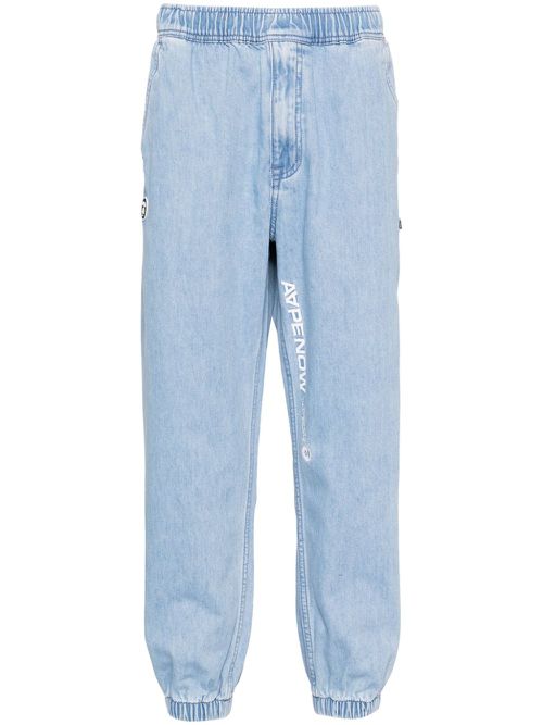 Tapered-leg jeans - Blue
