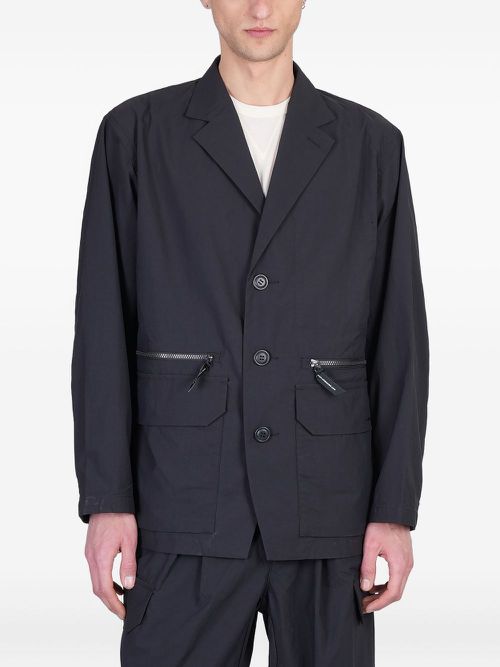 And Wander single-breasted blazer - Grey