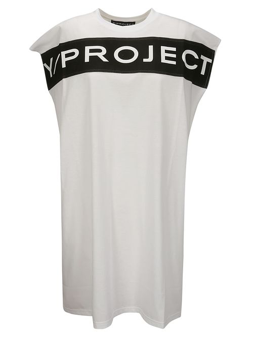 Scrunched Logo Tank Dress