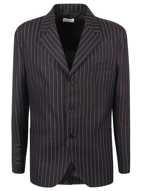 23 Pinstripe Buffalo Slim Jacket