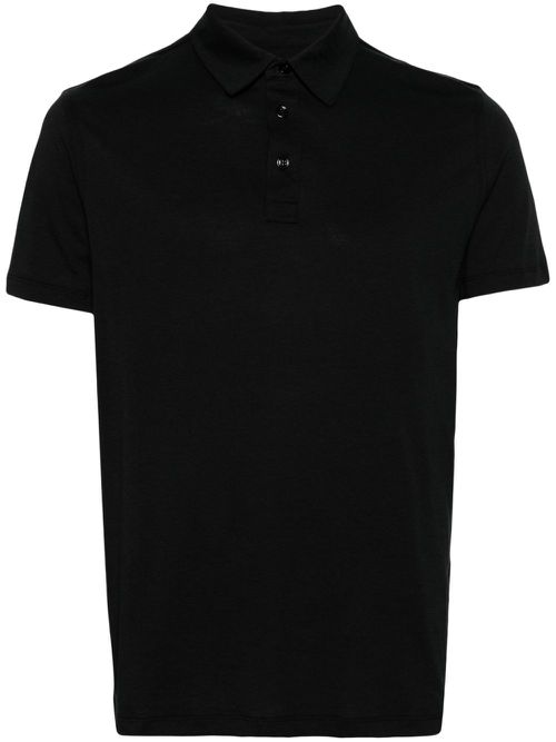 Short-sleeve polo shirt - Black