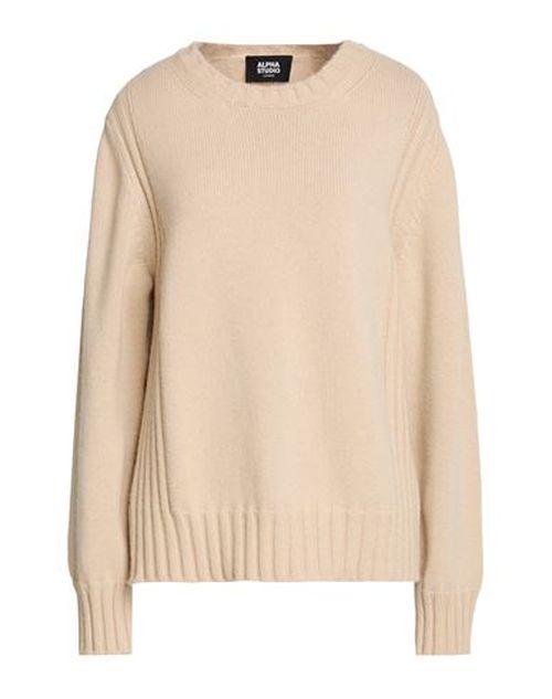 Woman Sweater Ivory Size 12 Wool, Cashmere