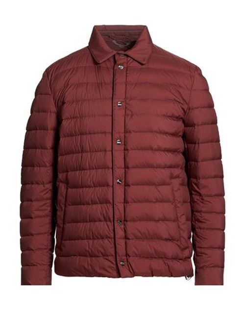 Man Puffer Rust Size 44 Polyamide