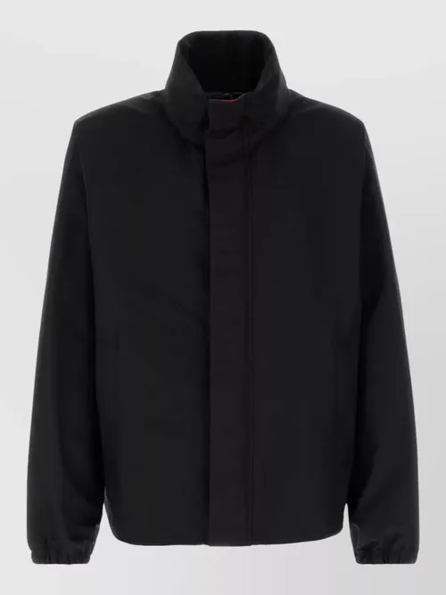 Gucci - cotton jacket high collar elastic cuff
